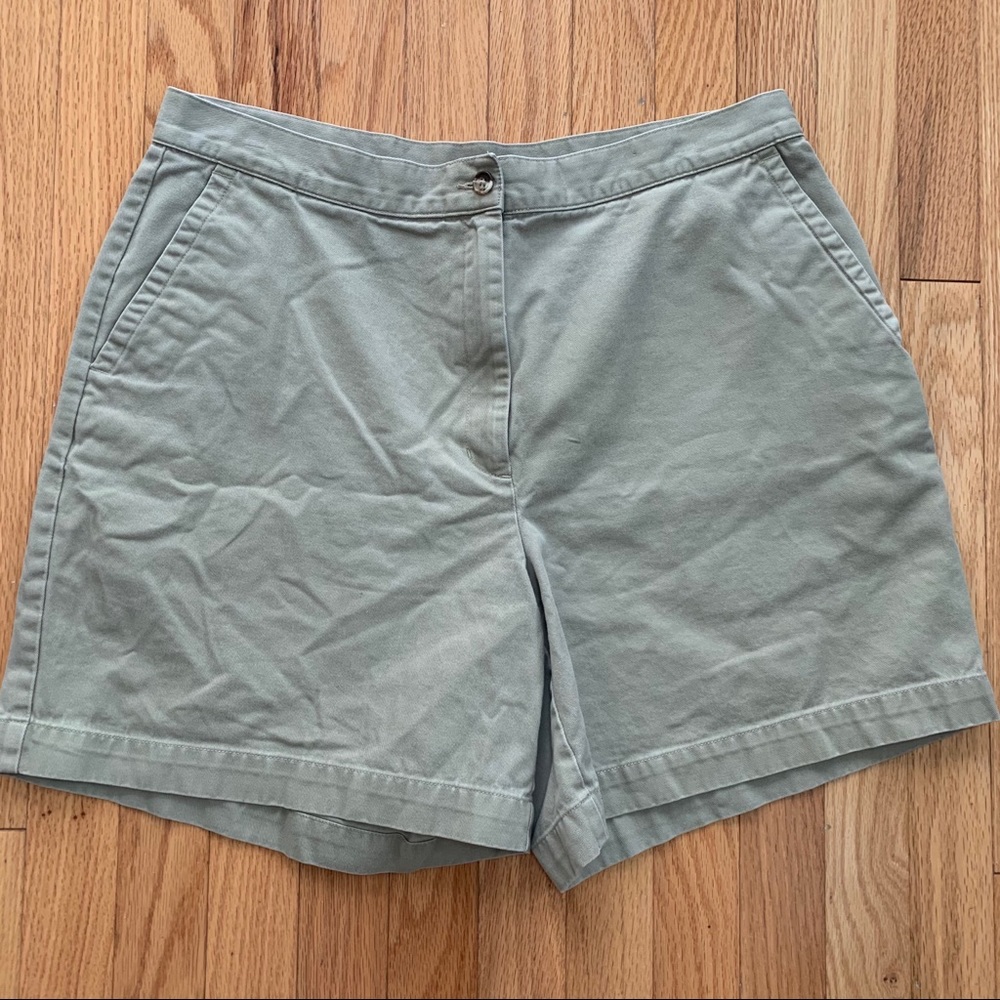 L.L. Bean Cotton Khaki Shorts